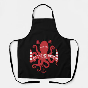 Tablier Thème Et Imaginaire De La Mer Octopus Mug Nauti