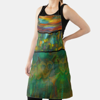 Tablier They Do See You above Apron