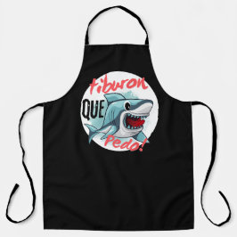 TABLIER TIBURON QUE PEDO, REQUIN, QU'EST-CE QUI SE PASSE