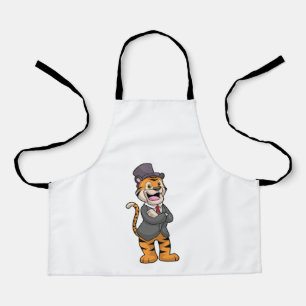 Tablier Tiger comme chambre avec veste et Casquette