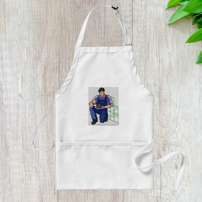 Tablier Tiler au travail (Créateur téléchargé)
