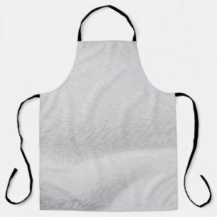 Tablier Tissu blanc coton