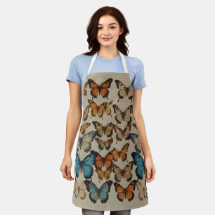 Tablier Titre : "Rêves de papillons : Afron Design élégant