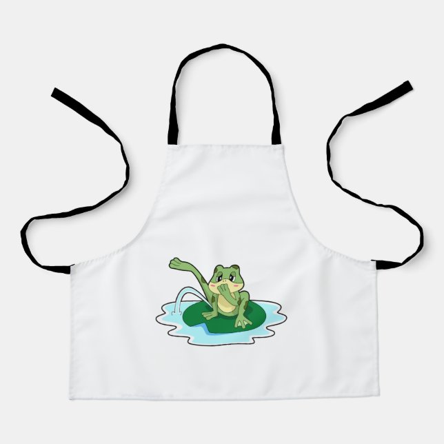 Tablier Toilette de grenouille (Recto)