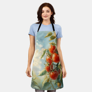 Tablier Tomates vintages sur une vigne