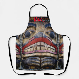 Tablier Tonnerre à visage totem