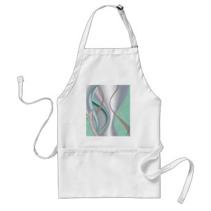 Tablier Tornade Abstraite à la menthe de chocolat