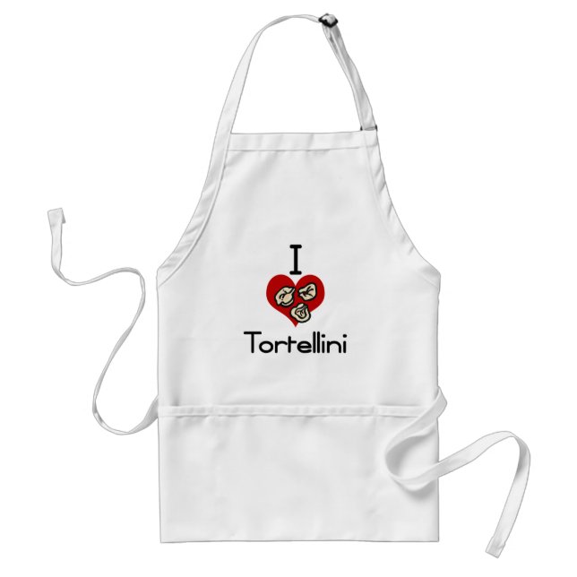 Tablier Tortellini du l'amour-coeur I (Devant)