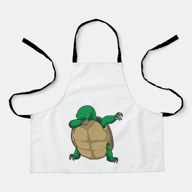 Tablier Tortue à Hip hop Dance Dab (Recto)