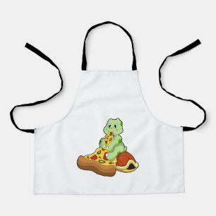 Tablier Tortue à la pizza