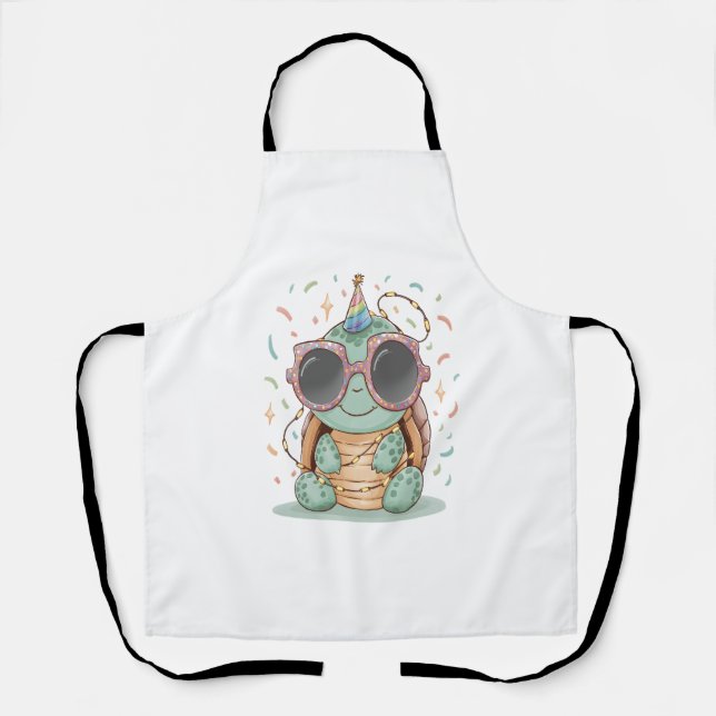 Tablier Tortue cool (Recto)