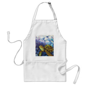 Tablier Tortue de mer, produits d'art de texture