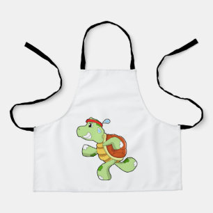 Tablier Tortue en tant que coureur