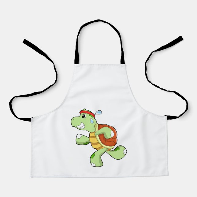 Tablier Tortue en tant que coureur (Recto)