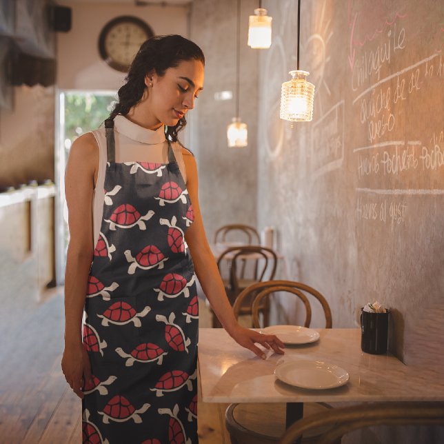 Tablier Tortue rouge (Créateur téléchargé)