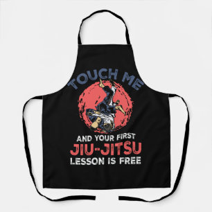 Tablier Touchez-Moi Et Votre Première Leçon Jiu Jitsu Est