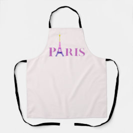 Tablier Tour Eiffel-Paris-Vibrant et coloré-