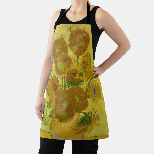 Tablier Tournesols de Van Gogh Peinture Art (Insitu)