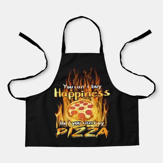 Tablier tout-en-plan, pizza moyenne pour magasin a (Recto)