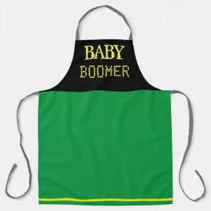 Tablier tout-imprimé, grand baby boomer
