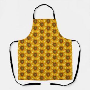 Tablier Tout imprimer Bright Yellow Sunflower