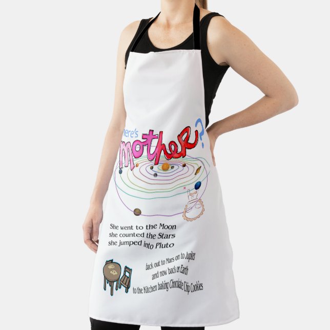 Tablier Tout pour imprimer Apron Bonne fête des mères (Insitu)