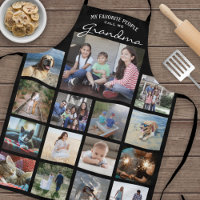 Tout Texte Famille Photo Collage Grand-mère Noir B