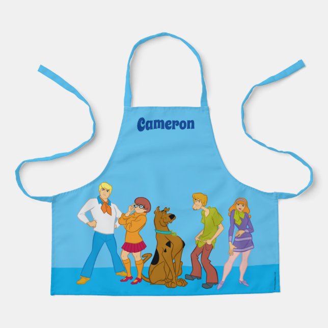 Tablier Toute la bande 15 Mystery Inc (Recto)
