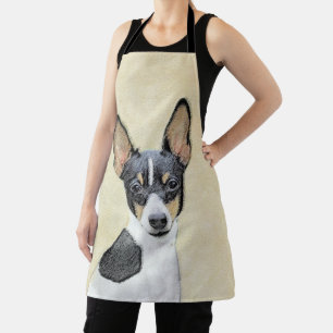 Tablier Toy Fox Terrier Peinture - Cute Original Chien Art