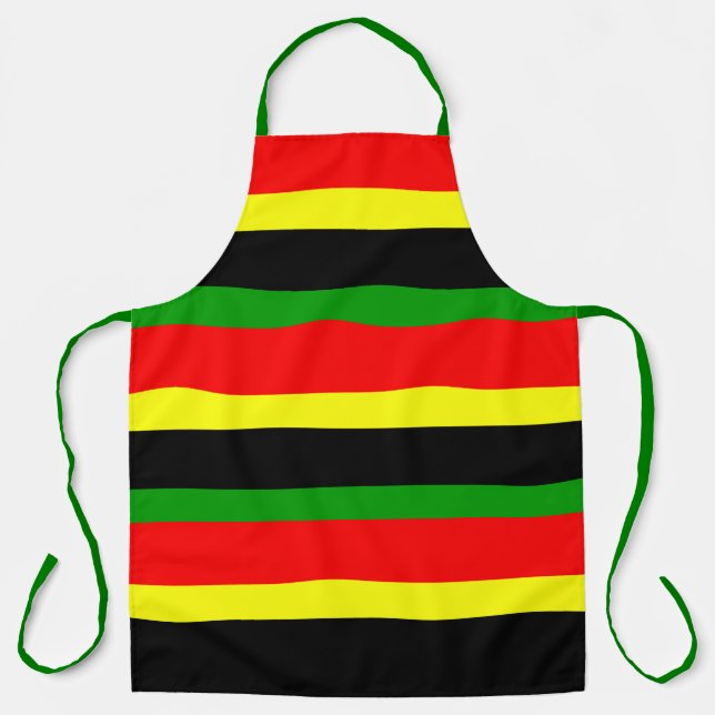 Tablier Traces Afrocentriques (Recto)