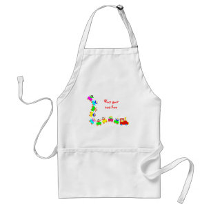 Tablier Train heureux d'enfants