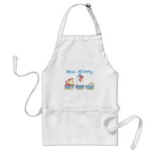 Tablier Train New Mommy of Boy tshirts et cadeaux