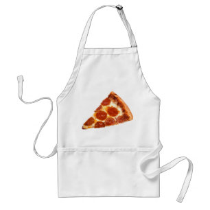 Tablier Tranche de pizza pepperoni classique de SlipperyJo