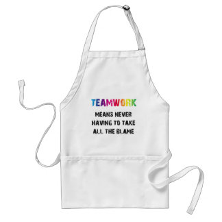 Tablier Travail d'équipe