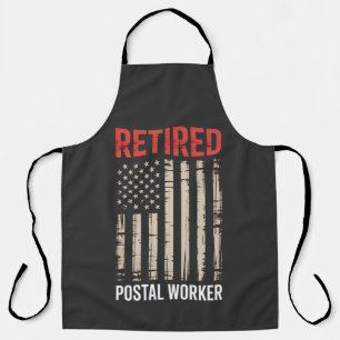 Tablier Travailleur postal à la retraite Retraite
