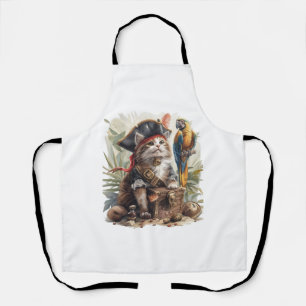 Tablier Trésor de chat pirate