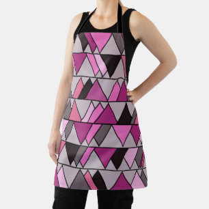 Tablier Triangles Camo Rose