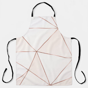 Tablier Triangles en cuivre, métallique, parties scintilla