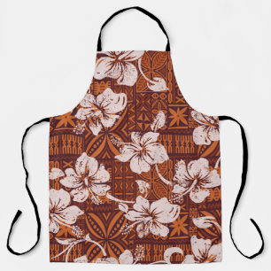 Tablier Tribal Hawaiian : fonds d'écran de fleurs Hibiscus