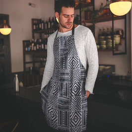 Tablier tribu bleue