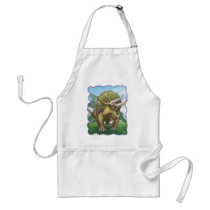 Tablier Triceratops de Cute Cadeaux d'Art & Accessoires