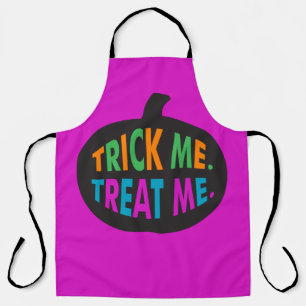 Tablier Trick Me Traite, Halloween Multi-Couleur