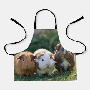 Tablier "Triple Squeak : Trio des cochons adorables de béb