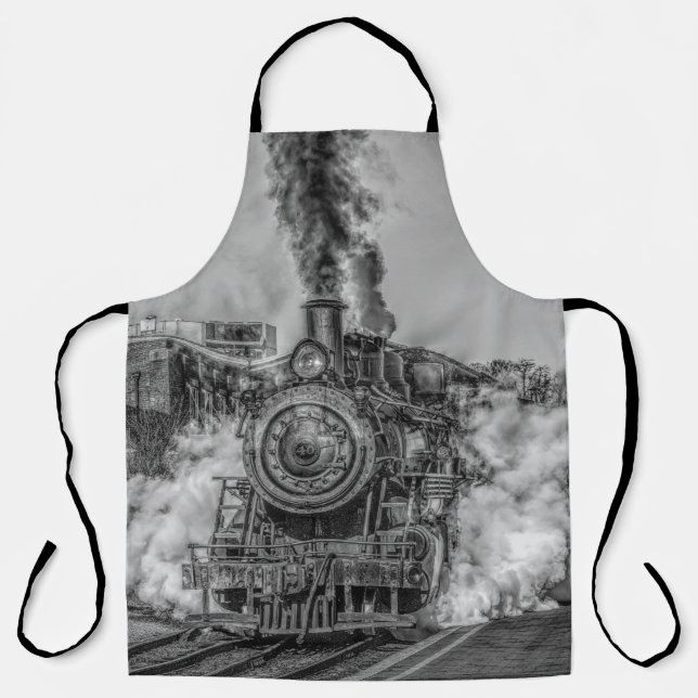 Tablier Tronçon de chemin de fer à vapeur Locomotive (Recto)