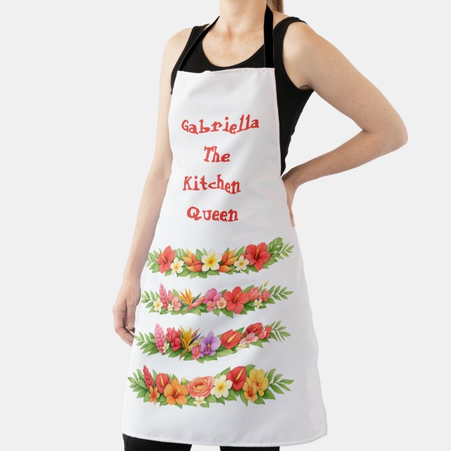 Tablier Tropical Majesty Apron (Insitu)