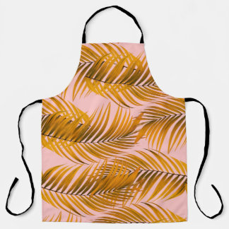 Tablier Tropical réaliste Feuille Motif tendance Mode C
