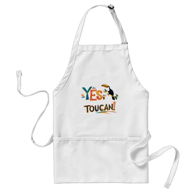 Tablier Tropical Toucan - Playful Jungle (Devant)