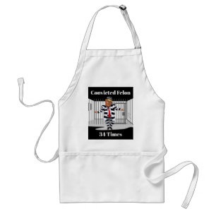 Tablier Trump condamné Felon Apron