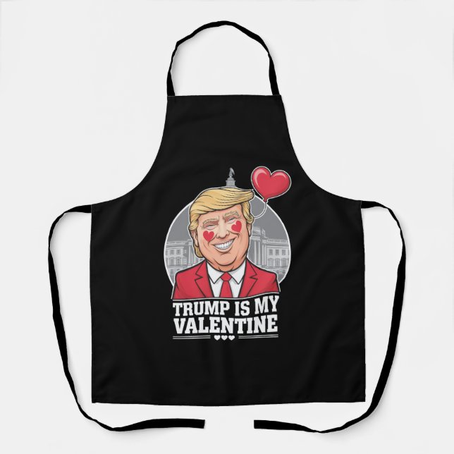 Tablier Trump est ma Saint Valentin (Recto)