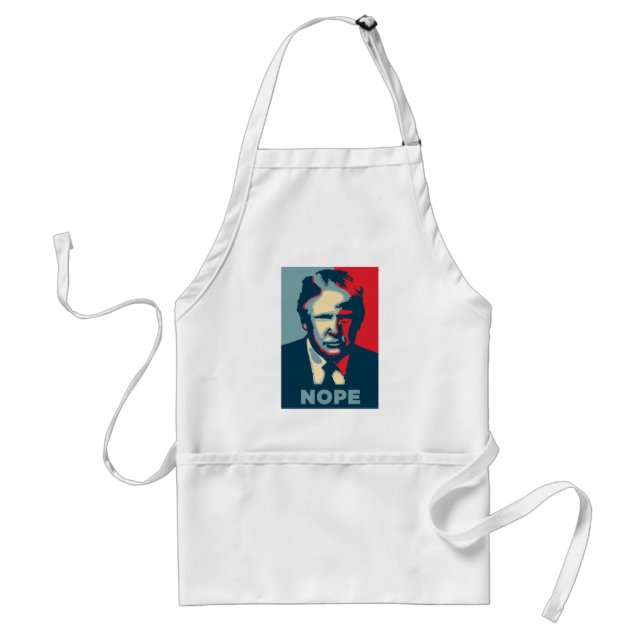 Tablier Trump Nope Apron (Devant)